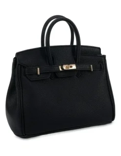 Novo Shoes Adora Top Handle Bag in Black