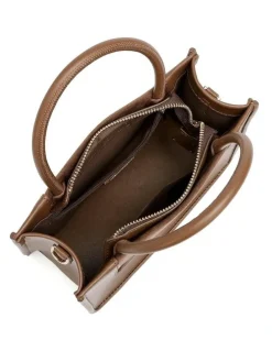 Novo Shoes AFTON Top Handle Bag - Mocha