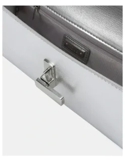 Novo Shoes Alysse Clutch in Silver