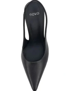 Novo Shoes BIANKO Wedge Sandal - Black