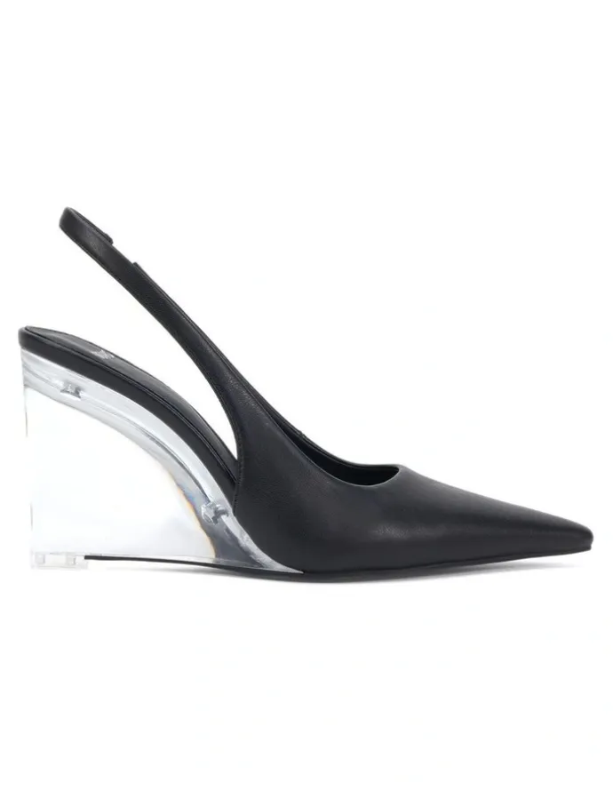 Novo Shoes BIANKO Wedge Sandal - Black