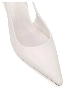 Novo Shoes BIANKO Wedge Sandal - White - Novo Shoes