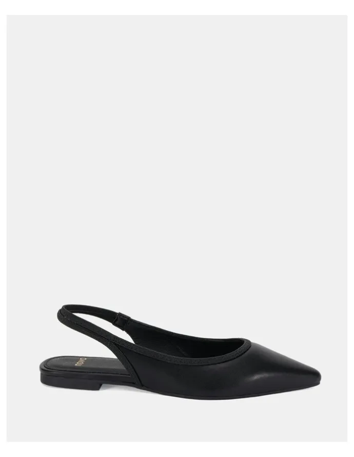 Novo Shoes Cassey Ballet Flats in Black