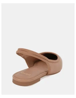 Novo Shoes Cassey Ballet Flats in Camel