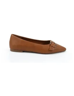 Novo Shoes Catty Ballet Flats in Pecan