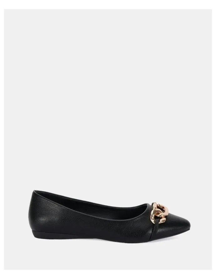 Novo Shoes Clova Ballet Flats in Black