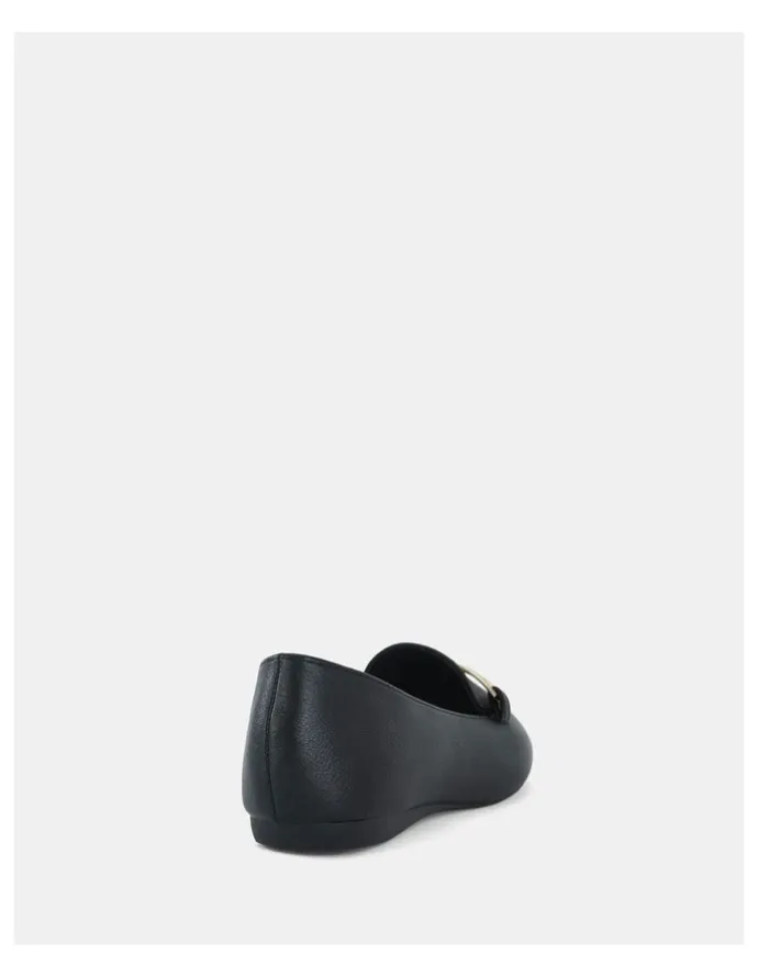 Novo Shoes Cremona Loafer Flats in Black