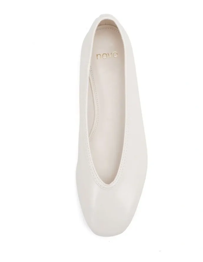 Novo Shoes CUBIC ballet flat - Milk