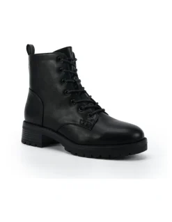 Novo Shoes Darrell Heeled Boots in Black