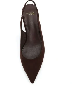 Novo Shoes Idinna Pointed Toe Shoe in Brown