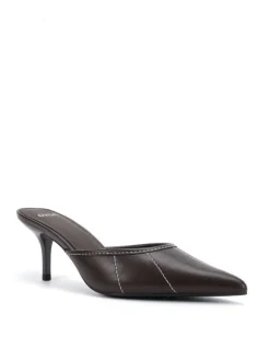 Novo Shoes IMPOLITE heeled mule - Espresso