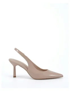 Novo Shoes Iraya Heels in Nude Patent