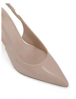 Novo Shoes Iraya Heels in Nude Patent