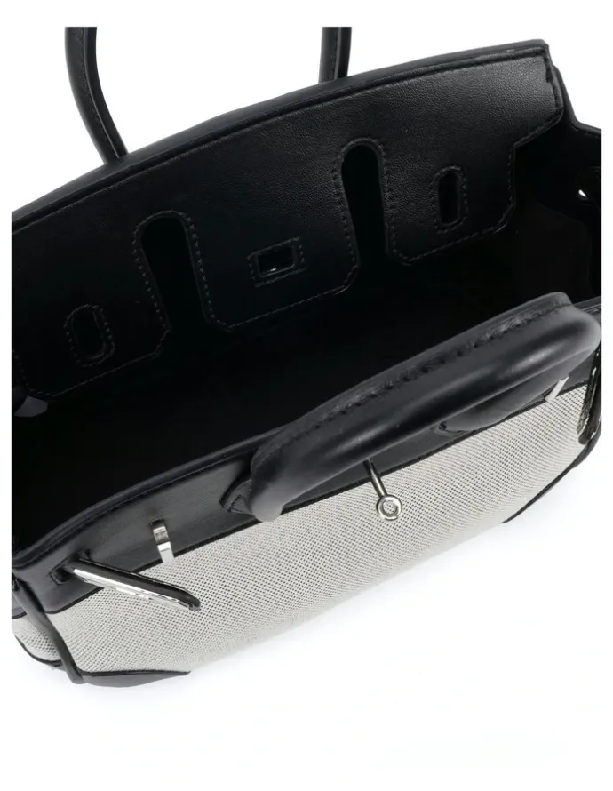 Novo Shoes Novo Shoes ADORA structured top-handle bag - Linen