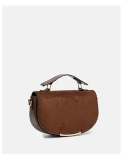Novo Shoes Novo Shoes ANGELINA crossbody - Espresso Suede