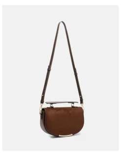 Novo Shoes Novo Shoes ANGELINA crossbody - Espresso Suede