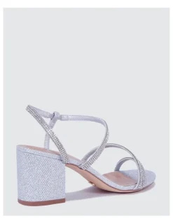 Novo Shoes Praise Heels in Silver