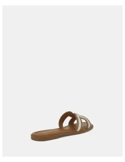 Novo Shoes Sachie Slides in Brown