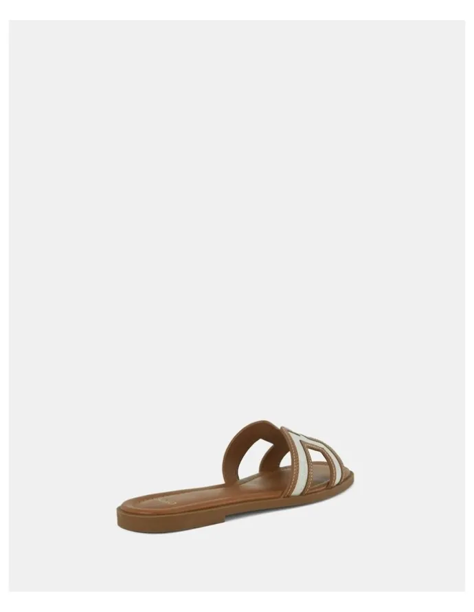 Novo Shoes Sachie Slides in Brown