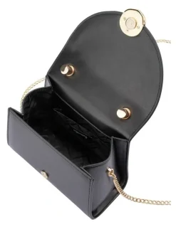 Olga Berg Hux Clutch Bag in Black