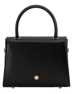 Olga Berg Hux Clutch Bag in Black