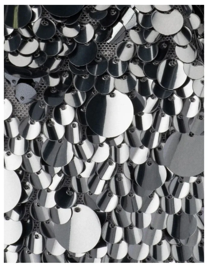 Olga Berg Vera Clutch Bag in Gunmetal