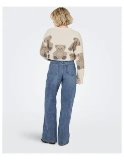 ONLY Hope Mid Waisted Jeans in Medium Blue
