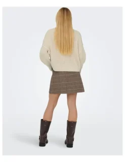 ONLY Mally Long Sleeve Knit in Stone