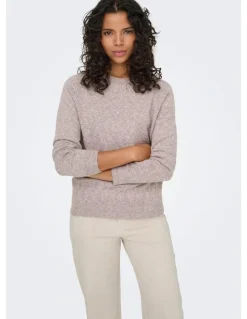 ONLY Rica Life Knit in Light Brown