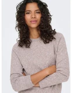 ONLY Rica Life Knit in Light Brown