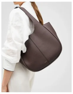 Oroton Emilia Tote Bag in Bear Brown