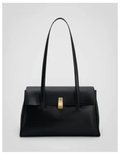 Oroton Etta Work Bag in Black