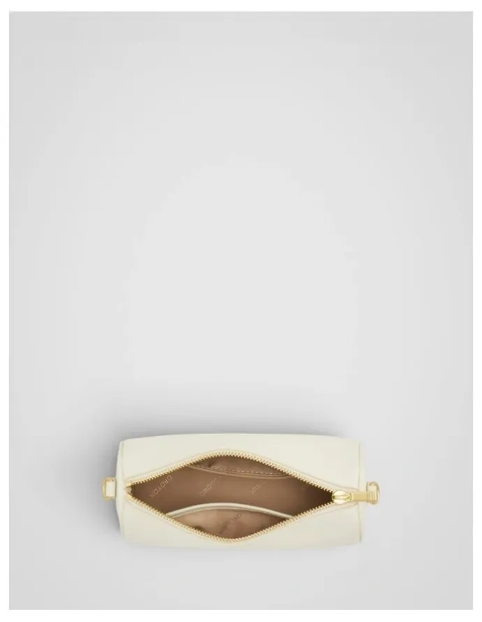 Oroton Harvey Baguette Crossbody in Cream