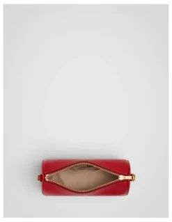 Oroton Harvey Baguette Crossbody in DARK RUBY