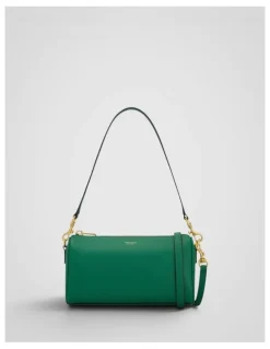 Oroton Harvey Baguette Crossbody in CROCODILE