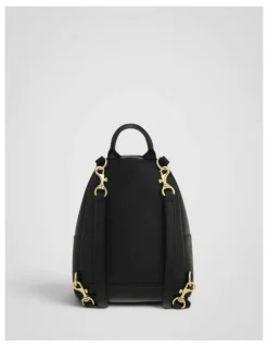 Oroton Inez Mini Backpack in Black