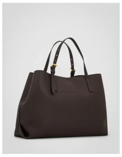 Oroton Margot Large Day Bag in Dark Chocolate