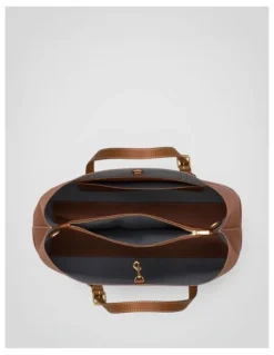 Oroton Margot Large Day Bag in Whiskey