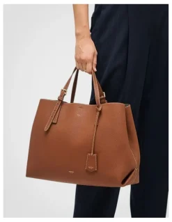 Oroton Margot Large Day Bag in Whiskey