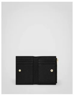 Oroton Margot Mini 10 Credit Card Zip Wallet in Black