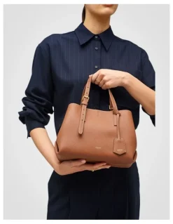 Oroton Margot Mini Day Bag in Whiskey