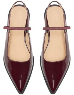 Oxford Alegra Sling Back in Garnet
