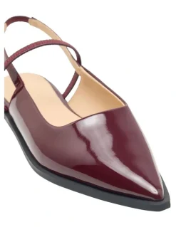 Oxford Alegra Sling Back in Garnet