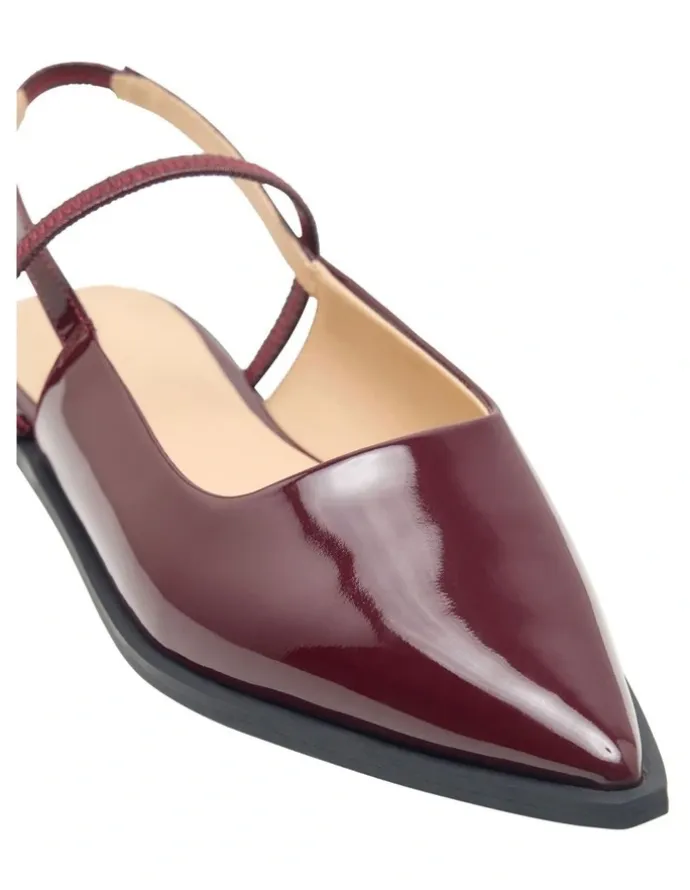 Oxford Alegra Sling Back in Garnet