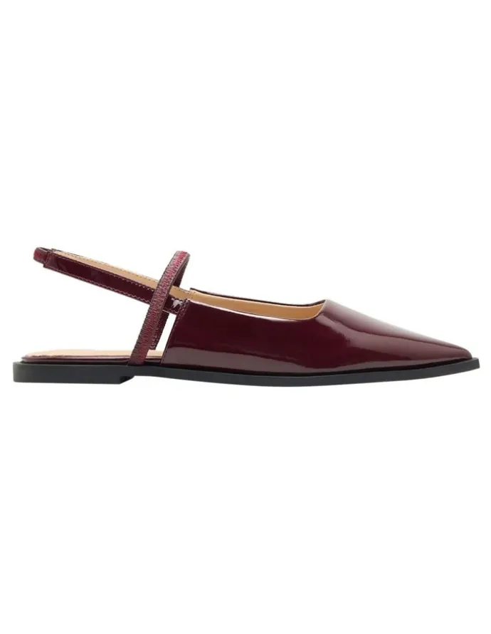 Oxford Alegra Sling Back in Garnet
