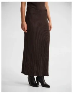 Oxford Belle Rib Knitted Skirt