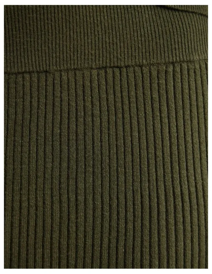 Oxford Belle Rib Knitted Skirt