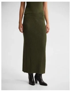 Oxford Belle Rib Knitted Skirt