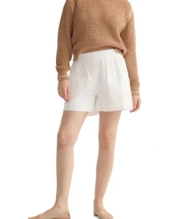 Oxford Betty Boxer Shorts in White