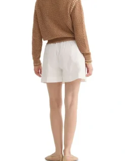 Oxford Betty Boxer Shorts in White